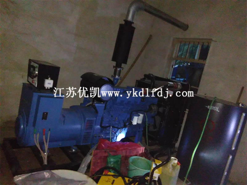 2020年5月9日，200KW玉柴發(fā)電機組交付玉林北流某工廠使用