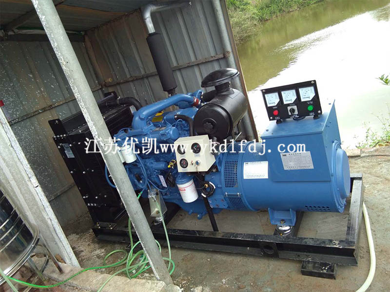 2020年5月11日，50KW玉柴發(fā)電機組交付廣東高州養(yǎng)殖場使用