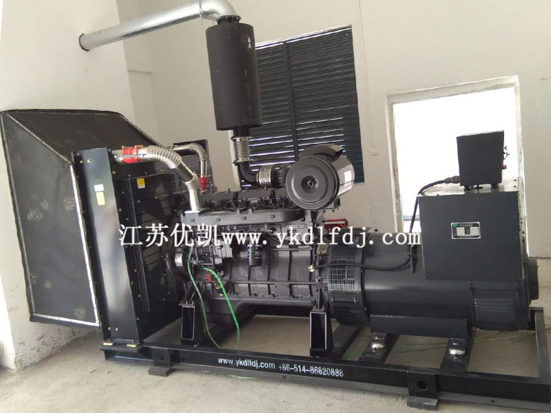 2020年5月13日，400KW上柴發(fā)電機組交付廣西南寧酒店使用