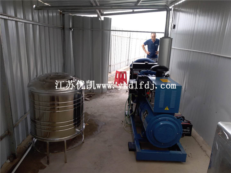 2020年7月2日，50KW玉柴發(fā)電機組交付廣西扶綏某養(yǎng)殖場使用