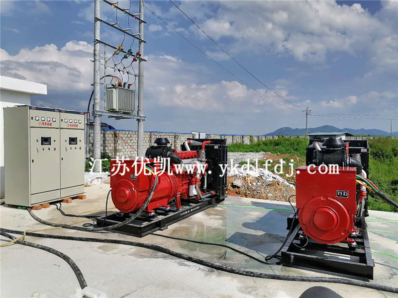 2020年7月24日，400KW玉柴聯(lián)合動(dòng)力發(fā)電機(jī)組兩臺(tái)并機(jī)交付廣西某工廠使用