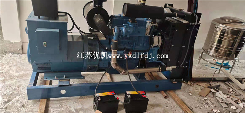 2021年1月6日，100KW玉柴發(fā)電機組交付廣西某污水廠使用