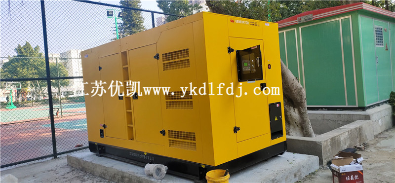 2021年1月18日，200KW玉柴發(fā)電機組靜音型交付廣西防城港某單位使用