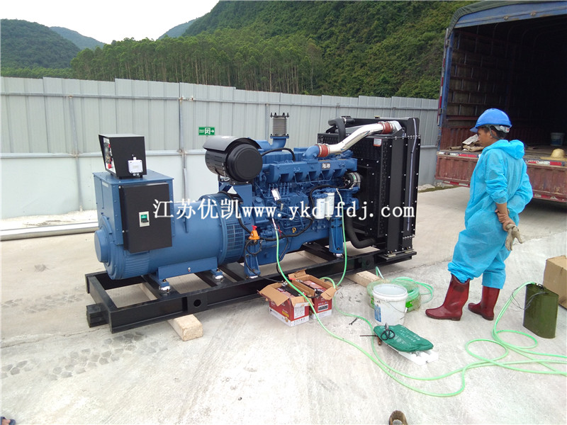 2021年5月23日，300KW玉柴發(fā)電機(jī)組交付廣西象州縣某單位使用