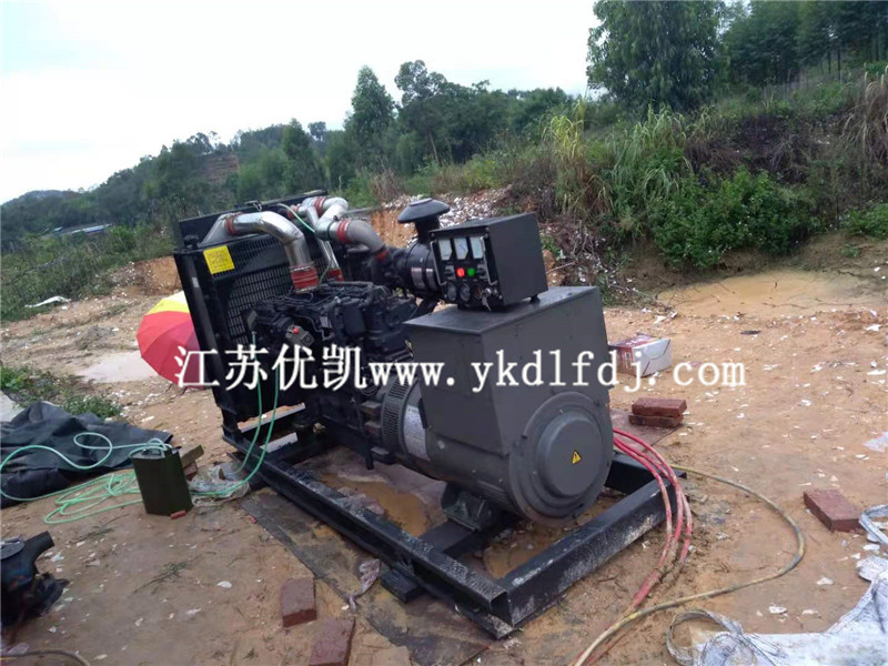 2021年7月31日，上柴股份150KW發(fā)電機(jī)組交付廣西某工廠(chǎng)使用