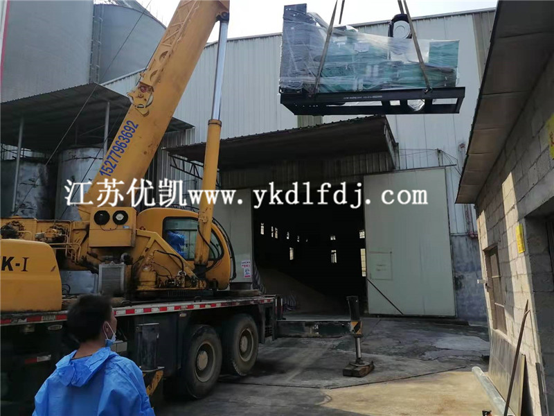 2021年9月10日，重慶康明斯550KW柴油發(fā)電機(jī)組交付廣西某畜牧業(yè)公司使用