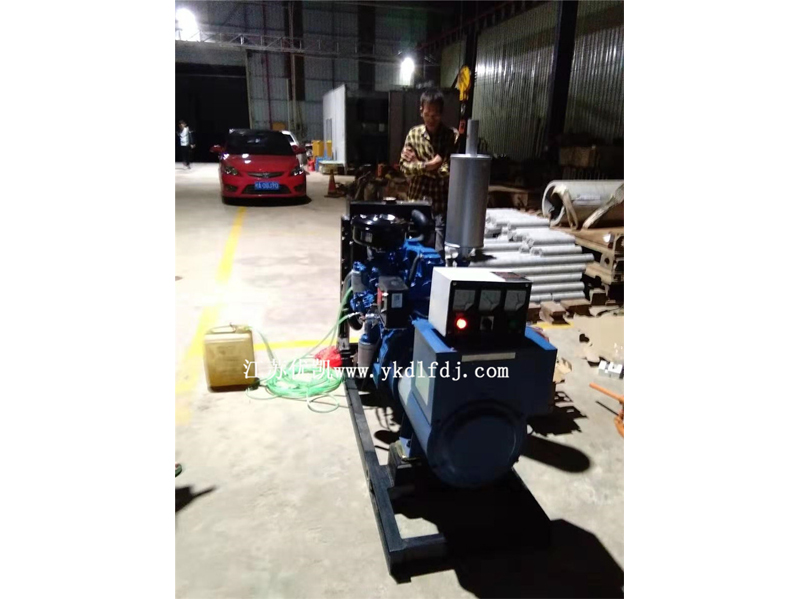 2021年10月09日，玉柴30KW柴油發(fā)電機(jī)組交付南寧某單位應(yīng)急使用