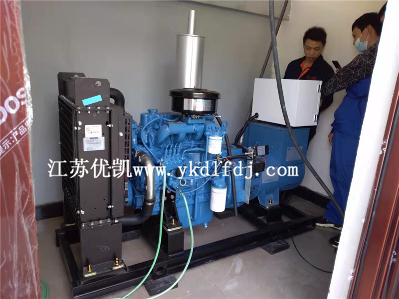 2021年10月26日，玉柴30KW自動(dòng)化柴油發(fā)電機(jī)組交付石油公司使用