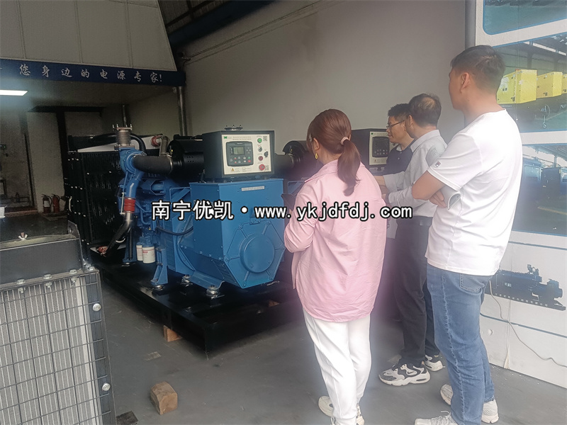 2024年3月18日,越南客戶(hù)到南寧店鋪學(xué)習(xí)柴油發(fā)電機(jī)組使用及相關(guān)知識(shí)