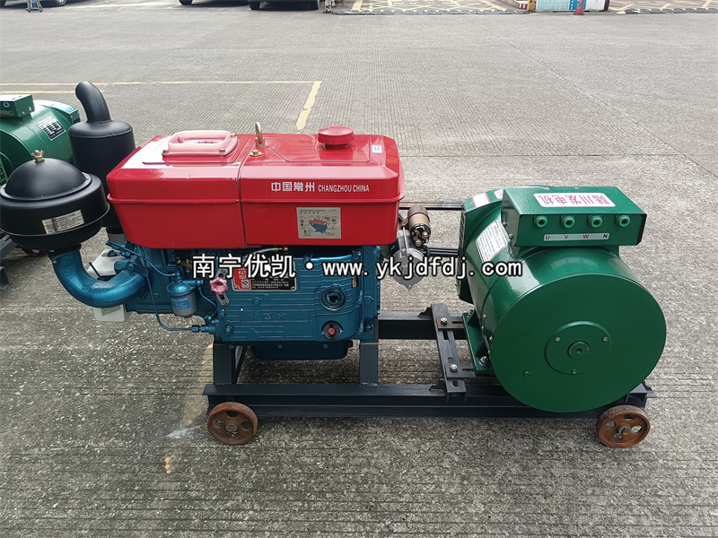 2024年6月7日，出一臺24KW單缸柴油發(fā)電機組