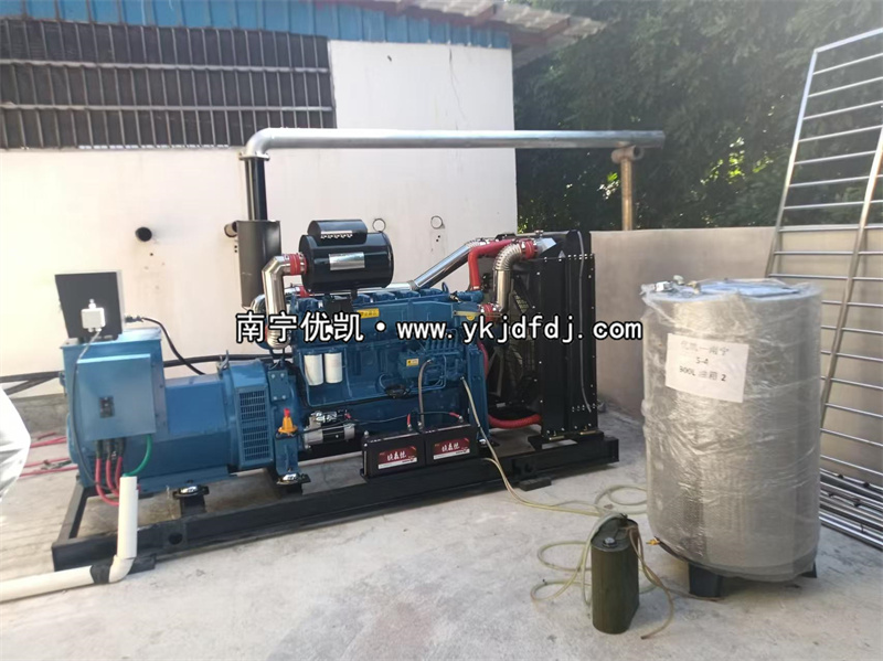 2024年10月25日，賓陽(yáng)項(xiàng)目200kw柴油發(fā)電機(jī)組到貨安裝并試機(jī)