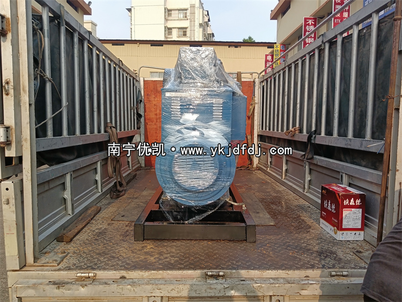 2025年8月3日，南寧隆安項目50KW柴油發(fā)電機(jī)組裝車發(fā)貨