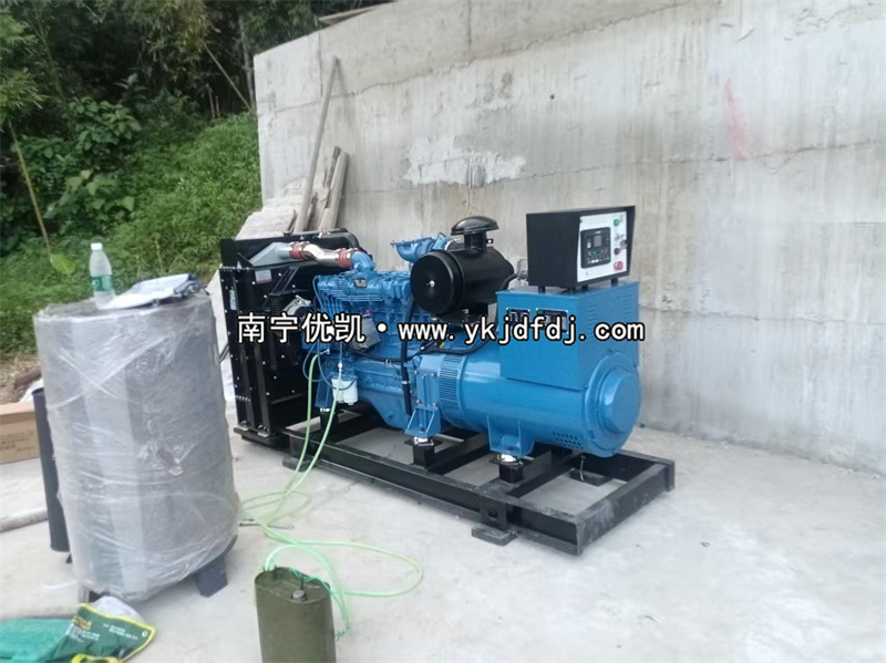 2025年9月5日，崇左項目150kw柴油發(fā)電機(jī)組到貨試機(jī)