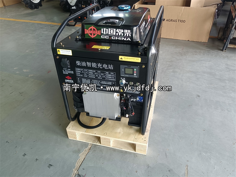 2025年9月6日，客戶自提無人機(jī)充電發(fā)電機(jī) 常柴12kw柴油發(fā)電機(jī)組