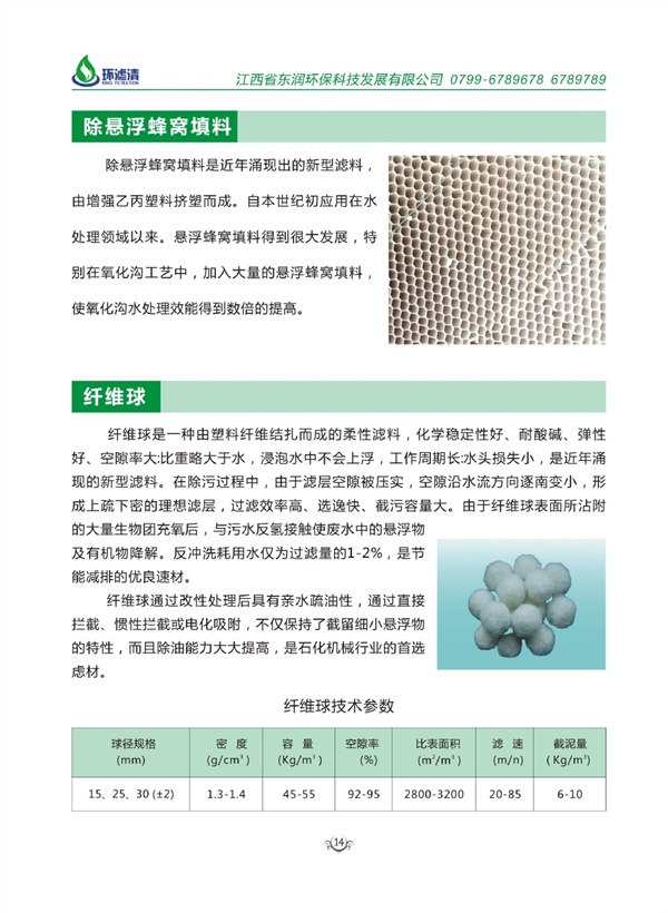 除懸浮蜂窩填料
